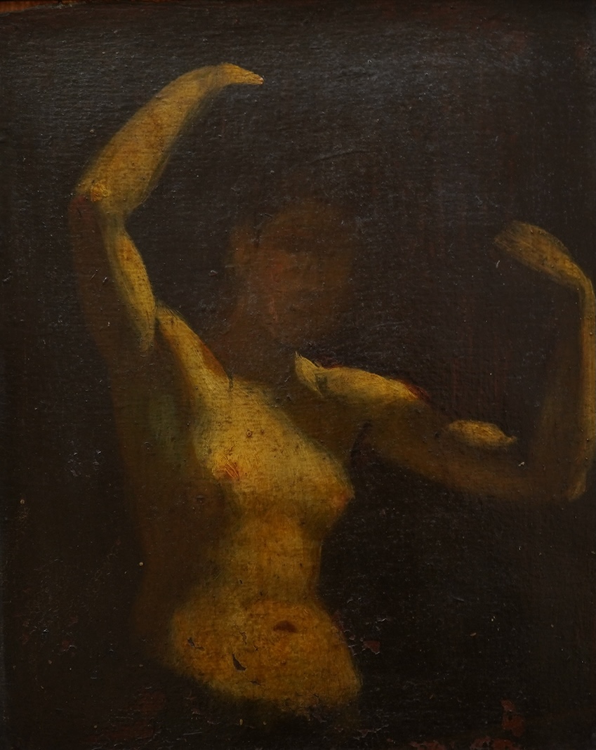 Continental School, early 20th century, Nude study